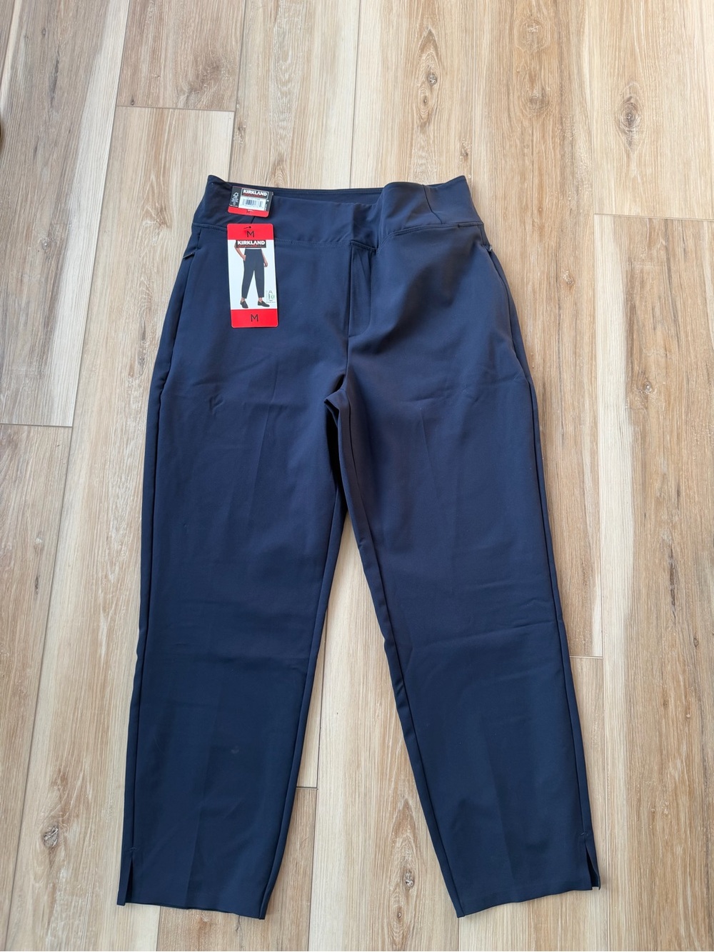 Kirkland Signature Women's Navy Pull-On Dress Pants
